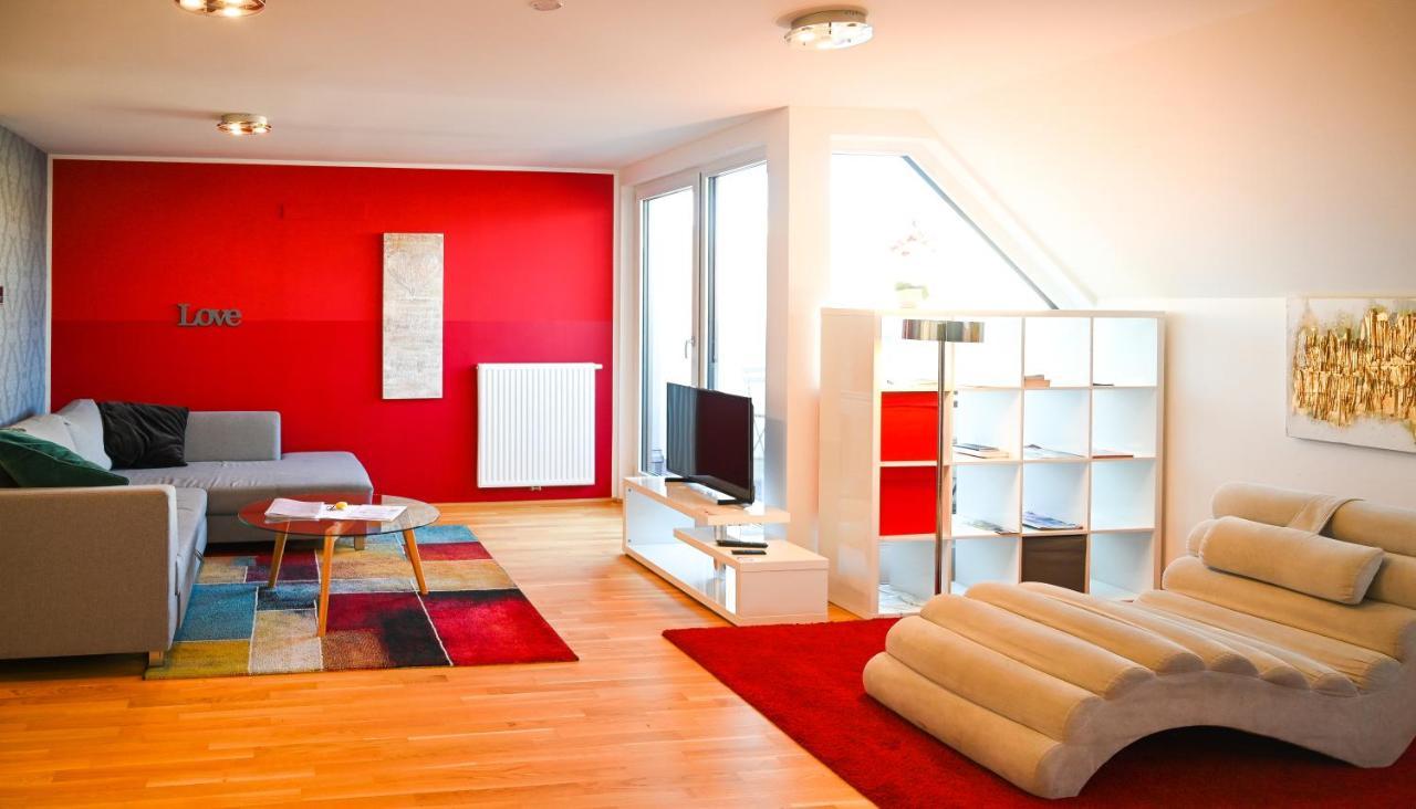 Apartmán Modern Duplex Museumsquartier Vídeň Exteriér fotografie