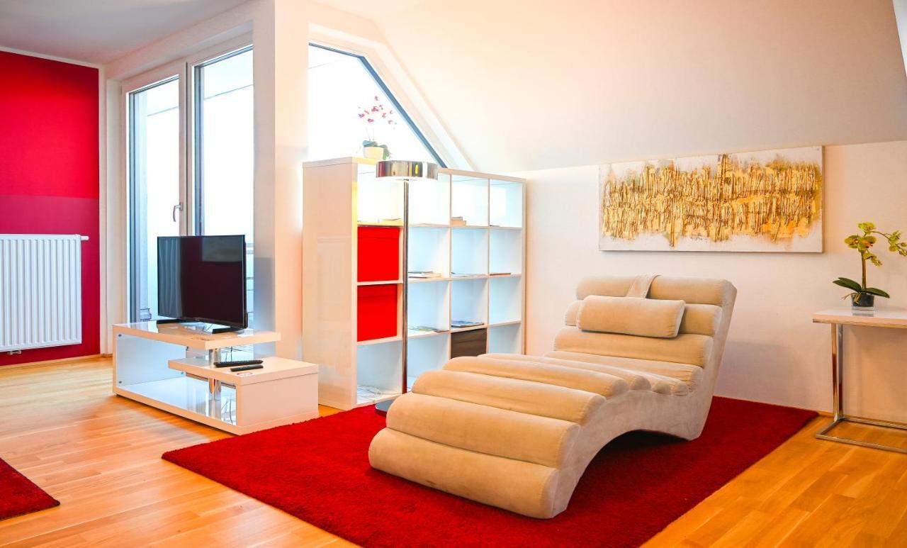 Apartmán Modern Duplex Museumsquartier Vídeň Exteriér fotografie