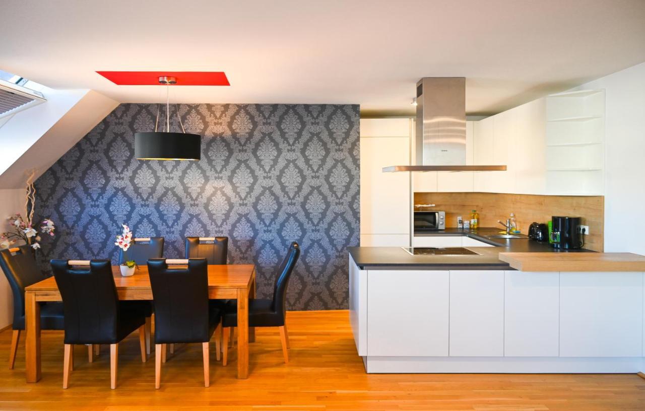 Apartmán Modern Duplex Museumsquartier Vídeň Exteriér fotografie